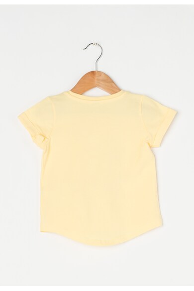 Esprit Детска жълта тениска с щампа Момичета