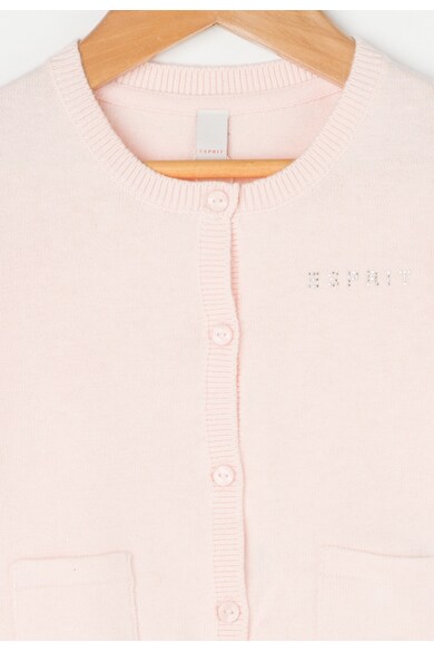 Esprit Cardigan roz pastel cu nasturi Fete