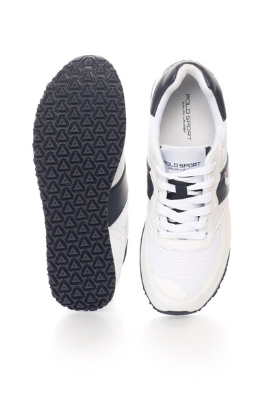Polo Ralph Lauren Pantofi sport alb cu bleumarin Slaton Barbati