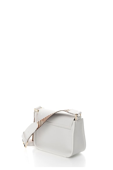 Pollini Geanta crossbody alba de piele sintetica Femei