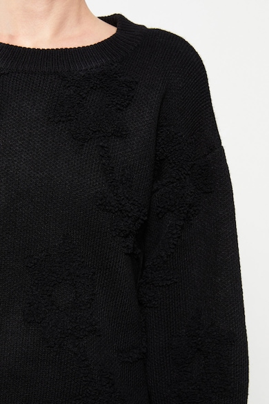 LC WAIKIKI Laza fazonú pulóver domború részletekkel női