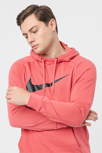 Nike Dri-FIT logós sportpulóver kapucnival férfi