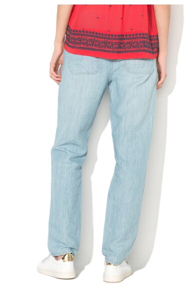 Pepe Jeans London Pantaloni bleu vaporosi Labyrinth Femei