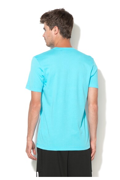 adidas Originals Tricou albastru aqua cu imprimeu logo Barbati