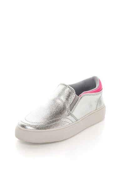 Colors of California Pantofi slip-on argintii Fete