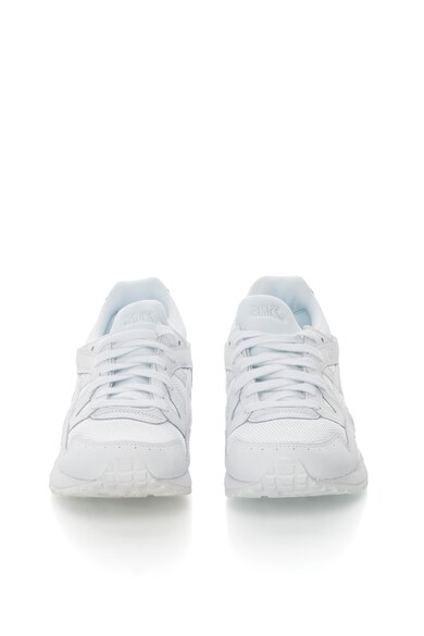 Asics Pantofi sport albi cu garnituri de piele Gel-Lyte V Femei