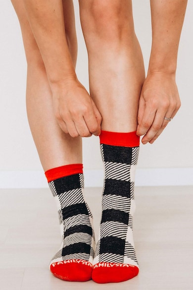 FAMILYSTA® Унисекс дълги чорапи с памук Жени