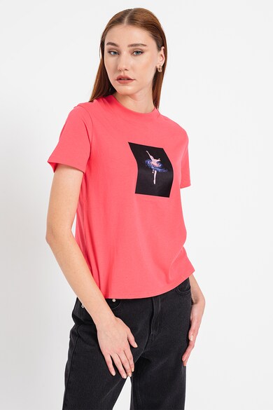 ARMANI EXCHANGE Тениска с овално деколте и щампа Жени
