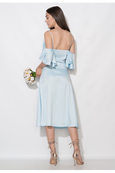 Zee Lane Collection Rochie bleu cu decolteu pe umeri Femei