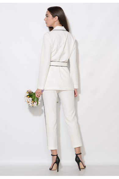 Zee Lane Collection Бяло сако с черни елементи Жени