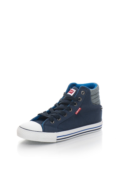 Levi's Tenisi mid-high bleumarin de panza cu garnitura striata Baieti