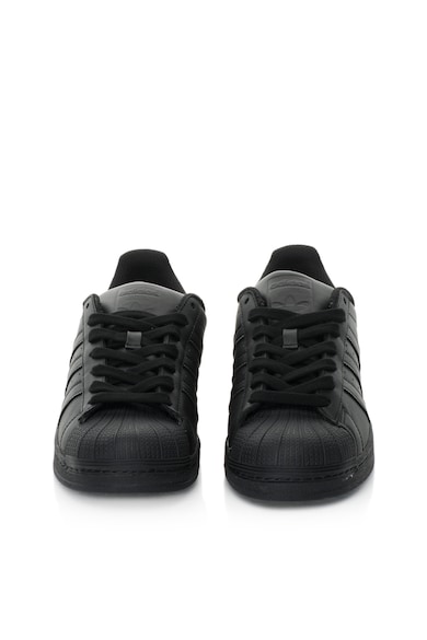 adidas Originals Pantofi sport de piele peliculizata Superstar Barbati