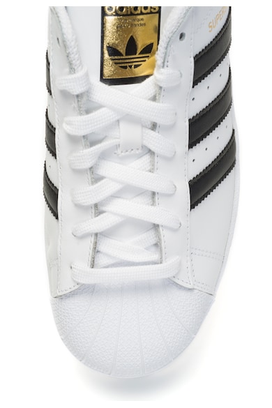 adidas Originals Tenisi albi din piele Superstar Barbati