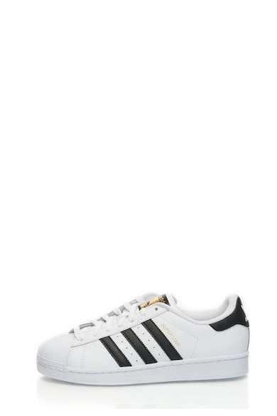 adidas Originals Tenisi albi din piele Superstar Barbati