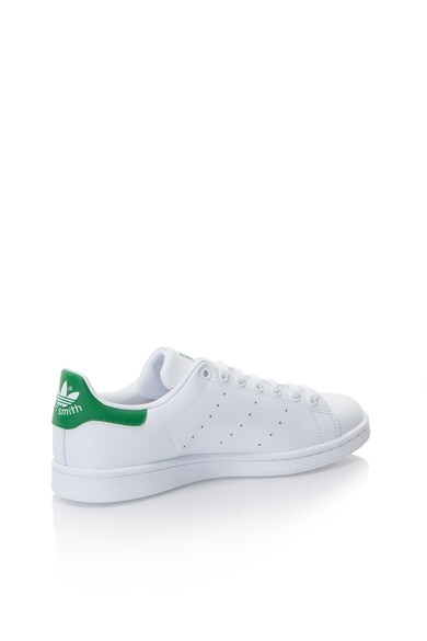 adidas Originals Tenisi albi cu detalii verzi Stan Smith Barbati