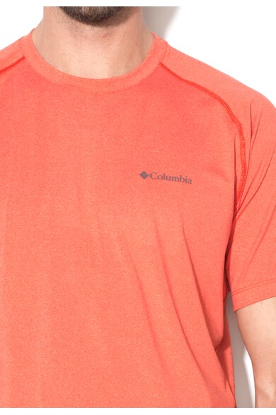 Columbia Tricou oranj melange cu logo Tuk Mountain™ Barbati