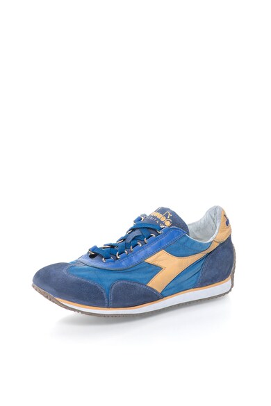 Diadora Heritage Unisex Equipe Kék Cipő Nyersbőr Szegélyekkel női