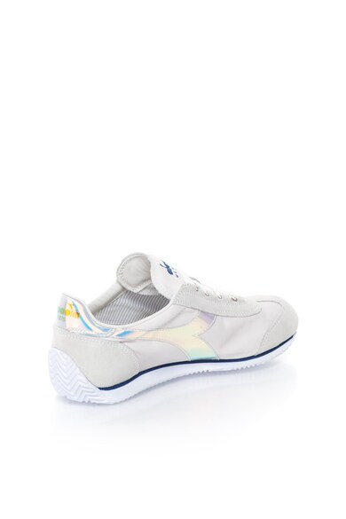 Diadora Heritage Pantofi sport, unisex, cu garnituri de piele intoarsa si piele Equipe Hologram Femei