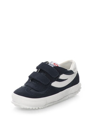 Superga Pantofi sport bleumarin cu alb Baieti