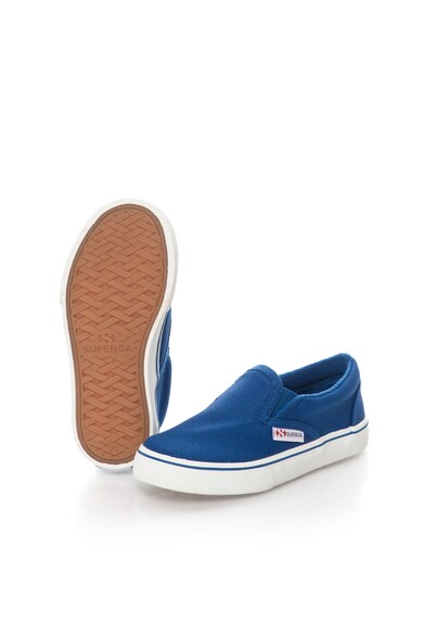 Superga Pantofi sport slip-on albastri de panza COTJ Fete