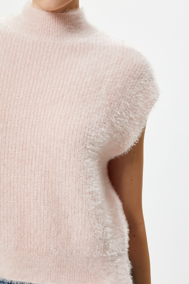 KOTON Плетен пуловер с къси ръкави Жени