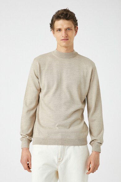 KOTON Фино плетен пуловер с вълна Мъже