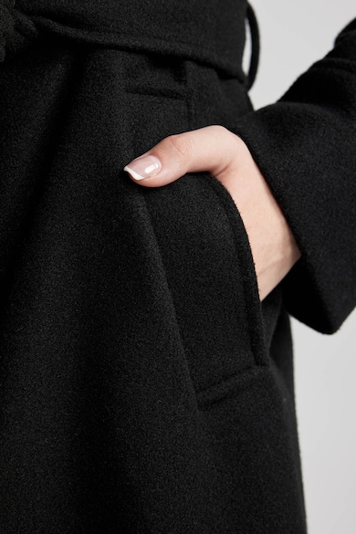 DeFacto Hosszú ujjú kabát megkötővel női