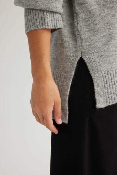 DeFacto Kerek nyakú pulóver oldalhasítékokkal női