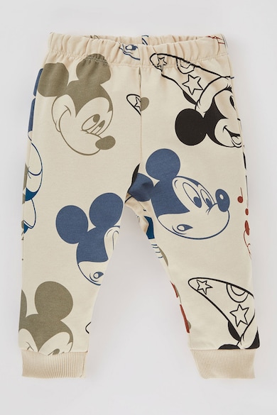 DeFacto Pijama din amestec de bumbac cu imprimeu Mickey Mouse Baieti