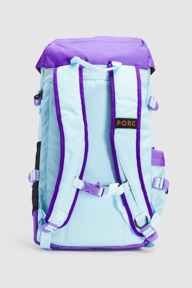 PORC Rucsac unisex cu finisaj impermeabil cu buzunare multiple Summit Femei