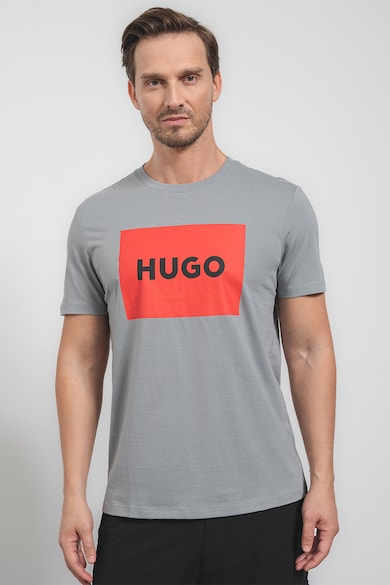 HUGO Tricou regular fit cu imprimeu logo Dulive Barbati