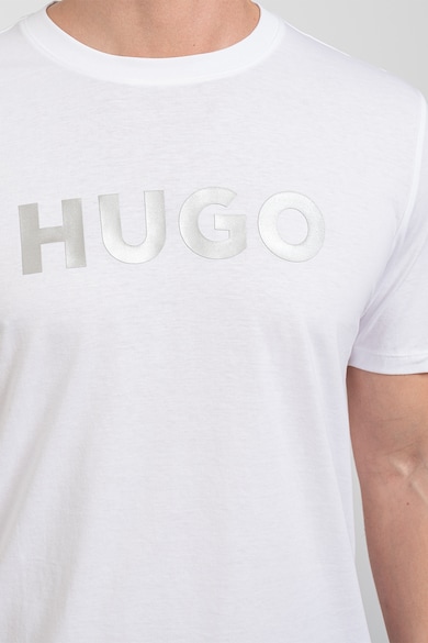 HUGO Dulivio logómintás póló férfi