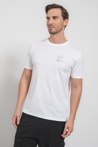 HUGO Tricou cu imprimeu logo Detzington241 Barbati