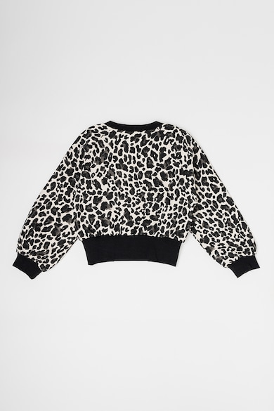 United Colors of Benetton Bluza de trening relaxed fit cu animal print Fete