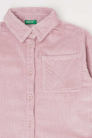 United Colors of Benetton Джинсова риза с джоб на гърдите Момичета