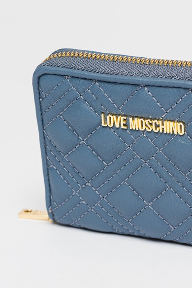 Love Moschino Műbőr pénztárca tűzött részletekkel női