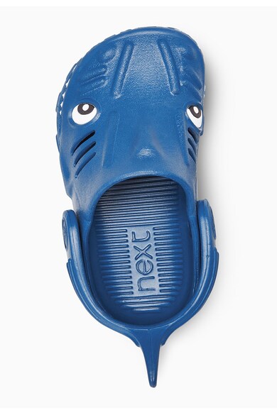 NEXT Saboti slingback albastri cu design rechin Baieti