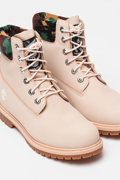 Timberland Bocanci impermeabili de piele nabuc Heritage Femei