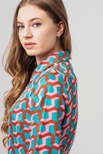 Vero Moda Rochie-camasa cu imprimeu geometric Sora Femei