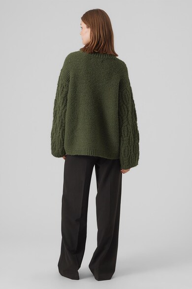 Vero Moda Bő fazonú csavart kötésmintás pulóver női