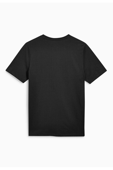 NEXT Tricou negru cu imprimeu grafic Barbati