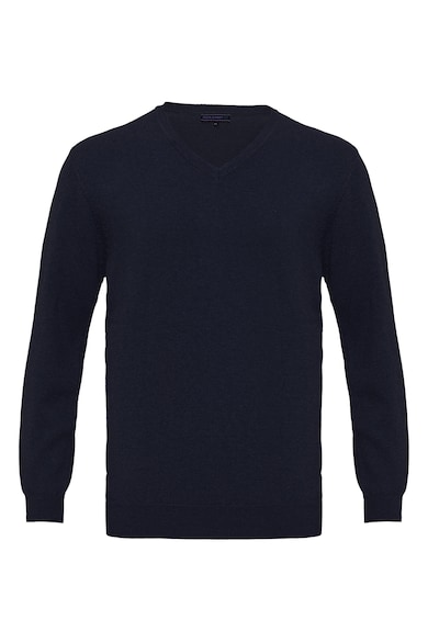 Felix Hardy Памучен пуловер с апликирани лакти Мъже