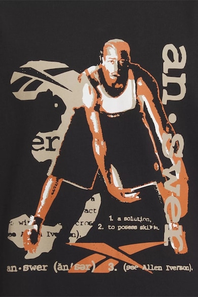 Reebok Basketball Iverson kényelmes fazonú póló férfi