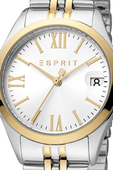 Esprit Часовник от неръждаема стомана в два цвята Жени