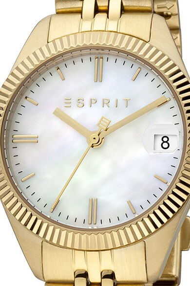 Esprit Ceas din otel inoxidabil cu cadran Mother of Pearl Femei