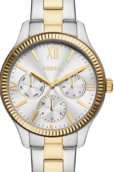 Fossil Кварцови часовници от неръждаема стомана - 2 броя Мъже