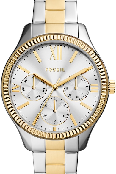 Fossil Кварцови часовници от неръждаема стомана - 2 броя Мъже