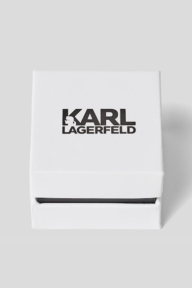 Karl Lagerfeld Сърцевидни обеци с винтчета Жени