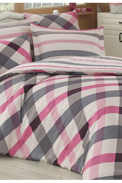 Leunelle Set de pat cu imprimeu multicolor in carouri  Femei