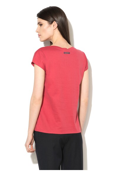 Max&Co Червена памучна тениска Жени